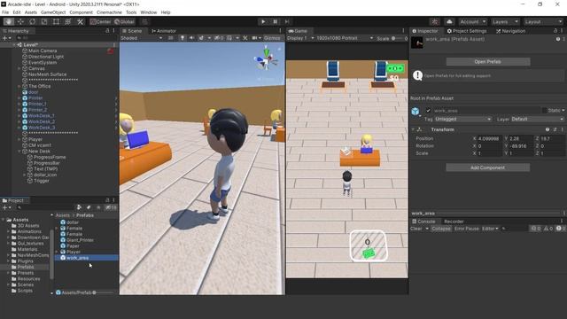 Arcade Idle Mechanic (Office Fever Game ) | Final Part #hypercasualgame смотреть онлайн