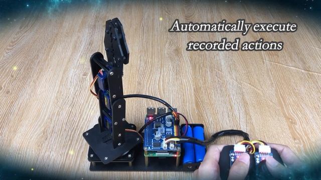 Adeept 4 Axis Robotic Arm Kit for for Raspberry Pi смотреть онлайн