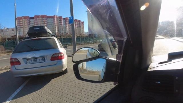 Учимся парковаться передним ходом. Парковка 