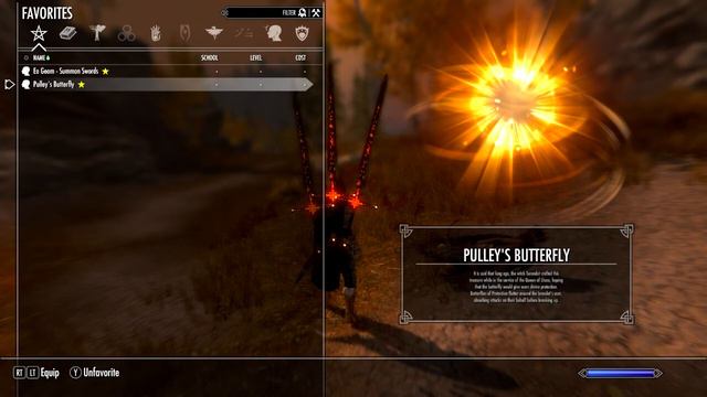 Weekly Skyrim Mods: Eo Geom Summon Swords, Pulley's Butterlfy