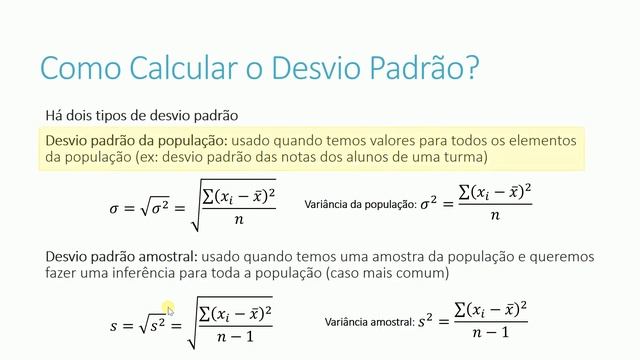 Desvio Padrão: o que é e como calcular (manualmente / Excel) смотреть онлайн