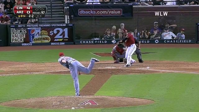 6/23/13: Reds take finale vs. D-backs behind Latos смотреть онлайн
