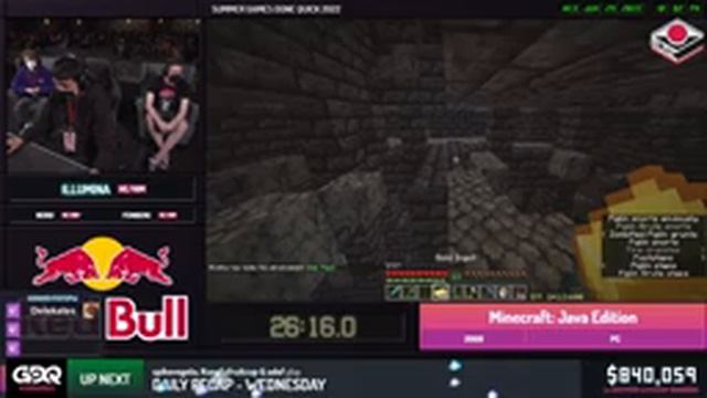 Minecraft: Java Edition от Illumina за 53:32 #SGDQ2022 [RU] смотреть онлайн