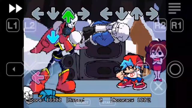 FNF vs Papyrus para PS1 android Port смотреть онлайн