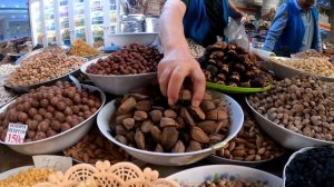 Самый красивый рынок Душанбе. Мехргон. Пробуем все. 2022. 4K60