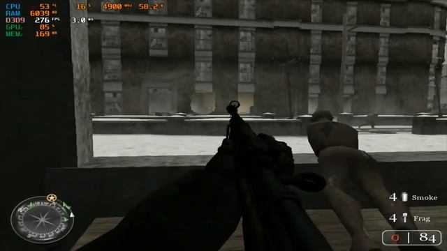ATI x800 GT 256mb in 2022 | Call Of Duty 2 | MAX Settings смотреть онлайн