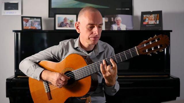 J S Bach Violin Sonata No 1 Adagio BWV 1001 for Guitar смотреть онлайн