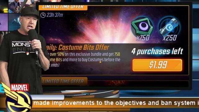 Nerf America Chavez! - Need More Gold - Offer Review - MARVEL Strike Force - MSF смотреть онлайн