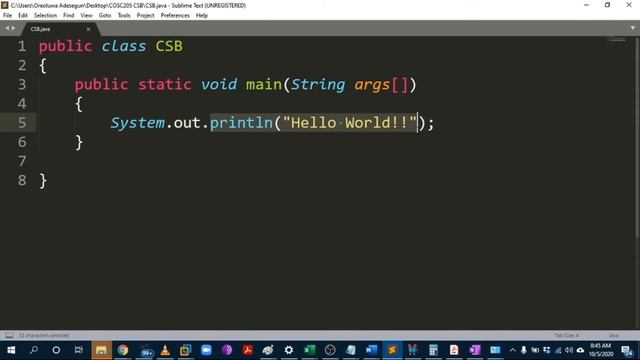 Compiling and Executing a Java CLI Program From CMD смотреть онлайн