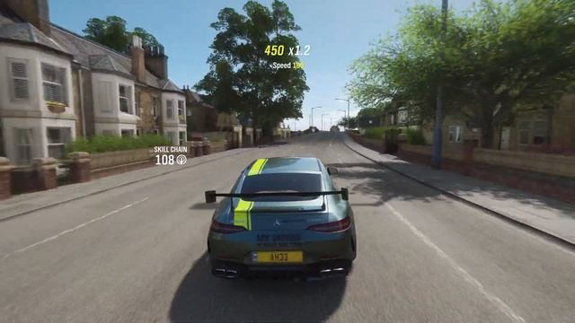 Forza Horizon 4 Mercedes AMG GT63S 4-Door Coupe (Steering Wheel + Paddle Shifter) Gameplay