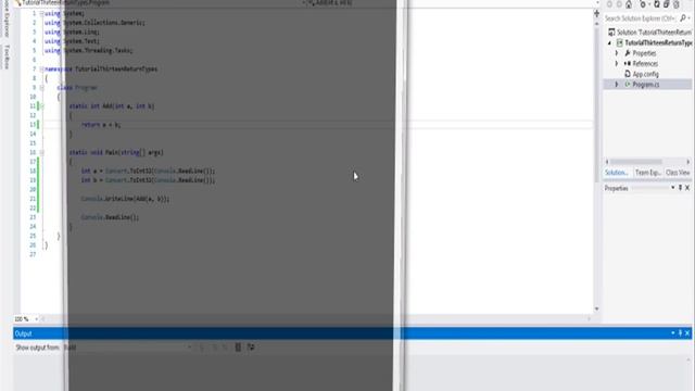 C# Tutorials (Beginner) - 13 - Return Types смотреть онлайн