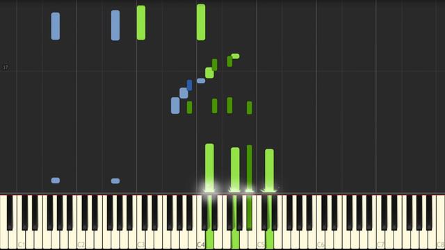 Star Wars: The Force Awakens - The Jedi Steps - Piano (Synthesia) смотреть онлайн