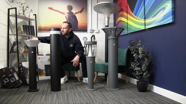 Solar-powered LED bollards from Procure Direct смотреть онлайн