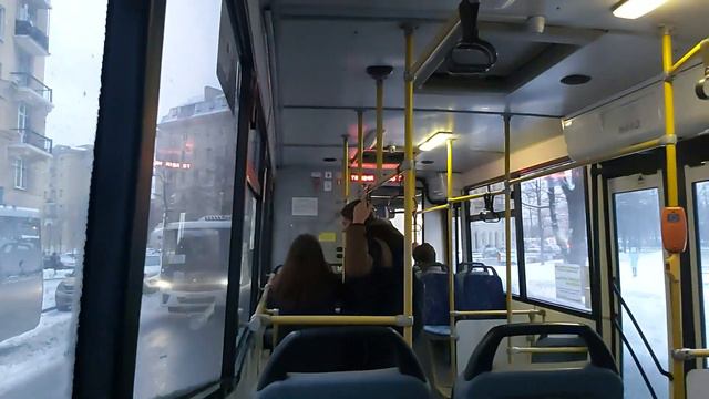 Автобус, маршрут №36 НефАЗ-5299-30-32 (5299CN) б.8275 (28.11.2021) Санкт-Петербург смотреть онлайн