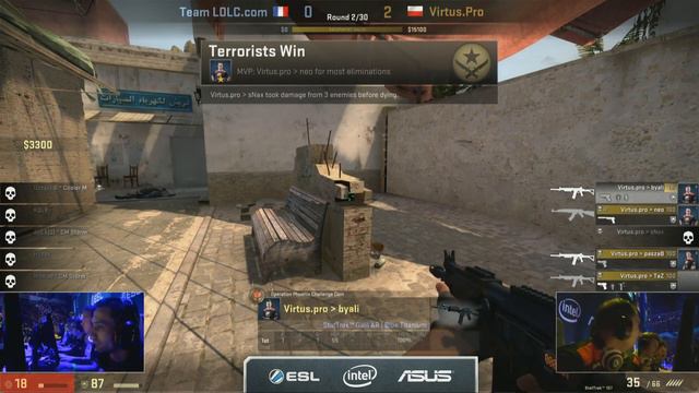 Team-LDLC Vs. Virtus.pro - Quarterfinal Map 1 - IEM Katowice 2014 - CS:GO