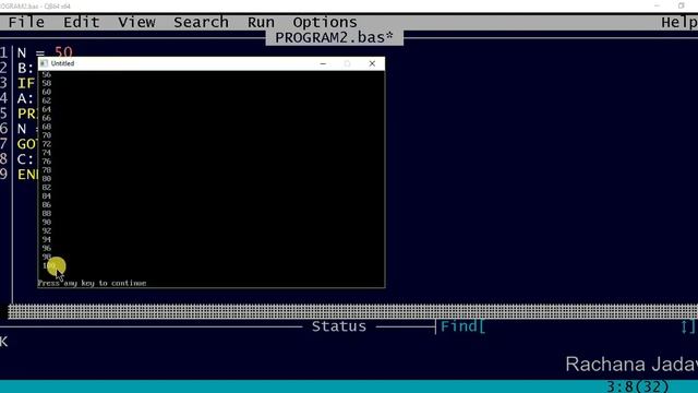 How to use End if Statement in QB64 Class 7 смотреть онлайн