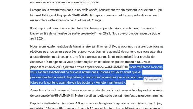 Creative Assembly Annonce L'avenir Pour 2024 - Total War Warhammer 3 - Pharaoh - Thrones Of Decay