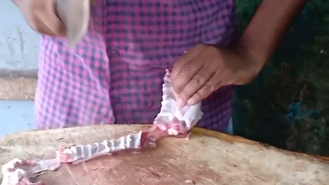 Mutton cutting in my village смотреть онлайн