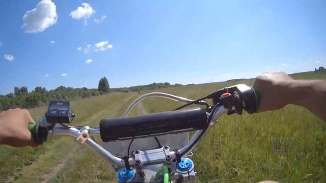 Выехали за деревню протестировать китайский питбайк RACER CFR 125 куб. смотреть онлайн
