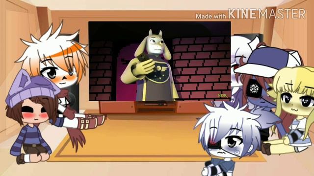 Реакция Undertale на реалистичный Undertale. 1часть👌 смотреть онлайн