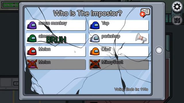 Among Us but voice chat is always on смотреть онлайн