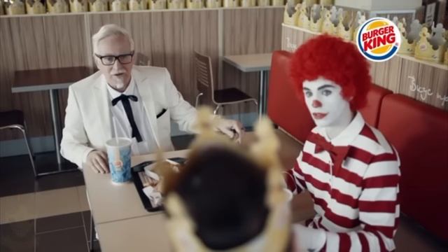 БУРГЕР КИНГ ГОВНО,НО ЭТО РЕКЛАМА БУРГЕР КИНГА (1 ЧАСТЬ) смотреть онлайн