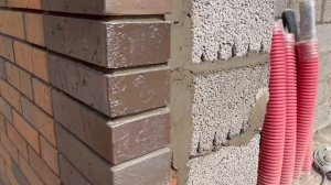 Кладка керамзитоблока