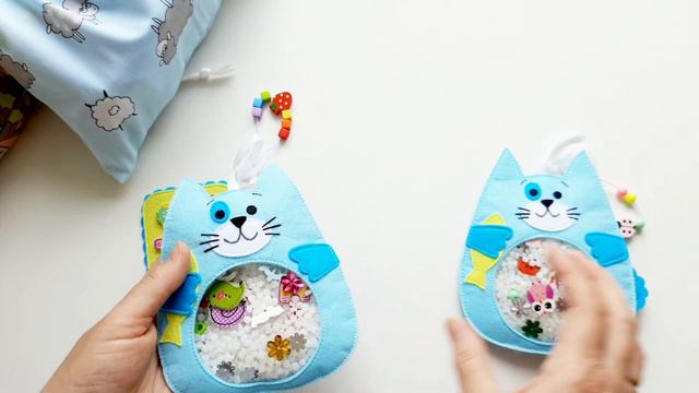 Котики-искалочки, тактильные мешочки смотреть онлайн