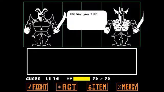 Undertale - Royal Guards No hit Betrayal (Genocide) смотреть онлайн