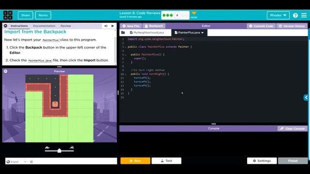 AP CS A - Code.org: Unit 1: Lesson 8 #4 (2022) смотреть онлайн