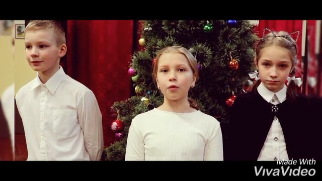 Видеопоздравление учащихся начальной школы №203 г.Минска с Новым годом и Рождеством! смотреть онлайн