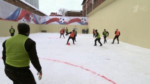Павел Мамаев сыграл в футбол с другими заключенными «Бутырки»