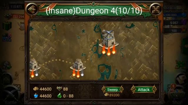 Clash of desert-Пропускаем кошмарку 4-10(100 карт). смотреть онлайн
