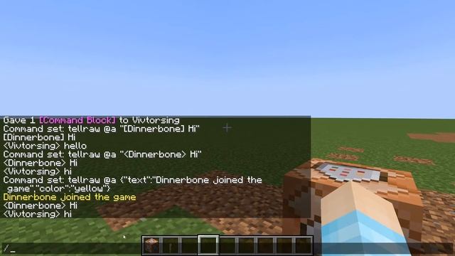 Minecraft 1.18.1: How To Make Fake Player Join Message and Messages смотреть онлайн