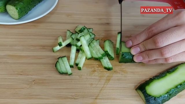 Все Будут ПРОСИТЬ Этот Рецепт! Невероятно Вкусный и Быстрый Салат 5 Лепестков | PAZANDA_TV смотреть онлайн