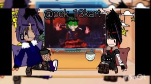 ||реакция Пика и Эммы на видео про себя||