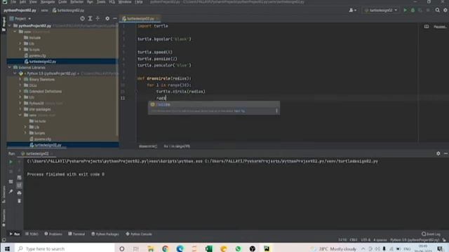 Python Turtle Design 2 смотреть онлайн