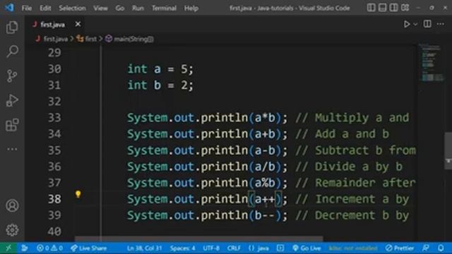 Java Tutorial for Beginners | Learn Java in 30 Minutes смотреть онлайн