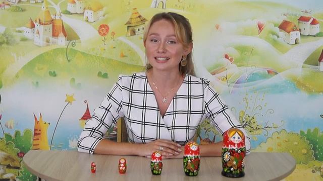 Музыкально-дидактические игры: "Весёлые матрёшки", "Куда пошла матрёшка?" смотреть онлайн