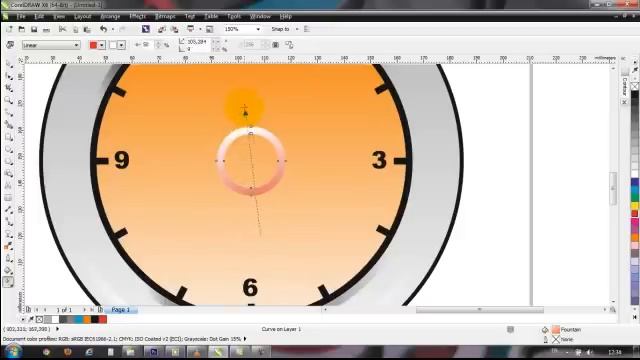 Corel Draw x6 Saat çizimi смотреть онлайн