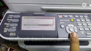 How to  enter simulation mode and remove toner and drum unit OKI MB472