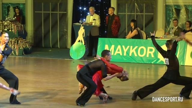 Yurusov Anton - Averina Svetlana, 1/4 Rumba смотреть онлайн