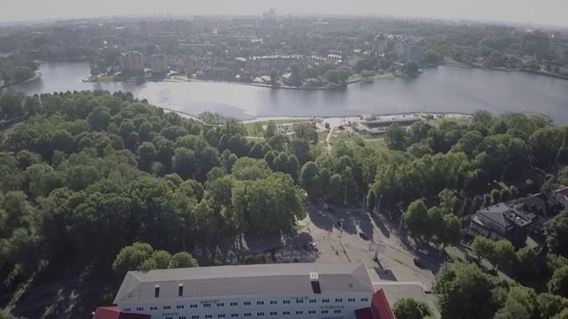 БФУ им.И.Канта с высоты птичьего полёта смотреть онлайн