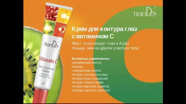 Крем для контура глаз Vitamin C ТианДе смотреть онлайн