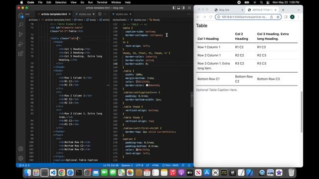 Learn HTML, CSS, and Bootstrap by building a blog site. Part 7) Lists and Tables смотреть онлайн