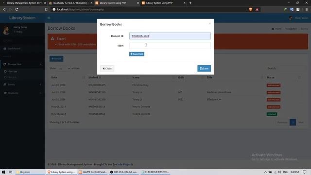 Library Management System in PHP and MySQL | Source Code & Projects смотреть онлайн
