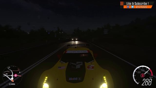 Forza Horizon 3 Chevrolet #3 Corvette Racing Corvette C7.R Gameplay HD 1080p смотреть онлайн