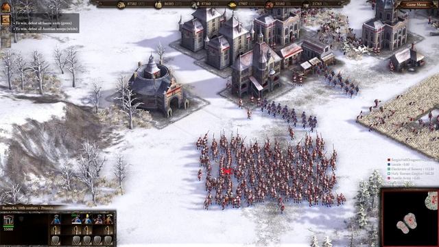 Cossacks 3 - Mission 2 WAR OF THE AUSTRIAN SUCCESSION | Huge gambles & Great achievements смотреть онлайн