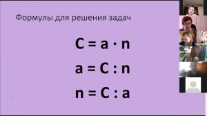 Урок математики онлайн. Формула стоимости