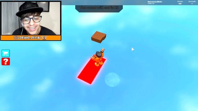 SOBREVIVA A LAVA! (Lava Survival Game) ‹ LOBINHO › смотреть онлайн